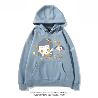 咒術迴戰 聯名衛衣2026秋冬新款親子情侶裝連帽衛衣