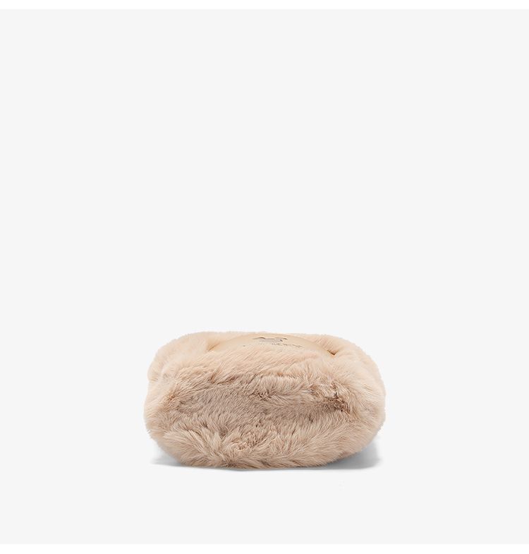 STARRY&DREAM正品毛毛秋冬包女2024新款手提單肩時尚毛絨水桶包