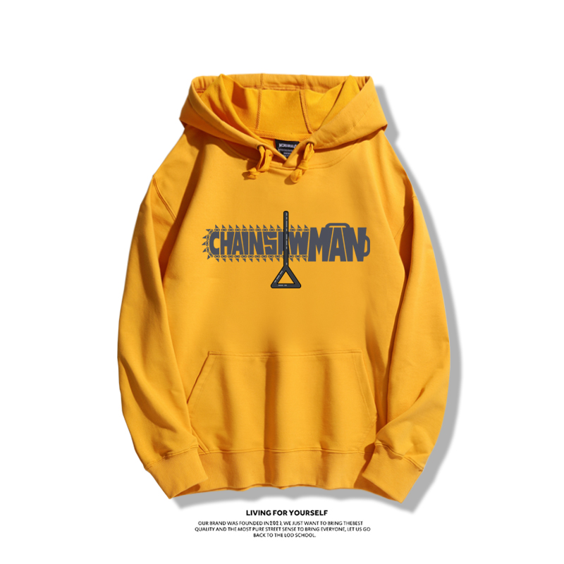 鏈鋸人新款 親子情侶男女款連帽衛衣