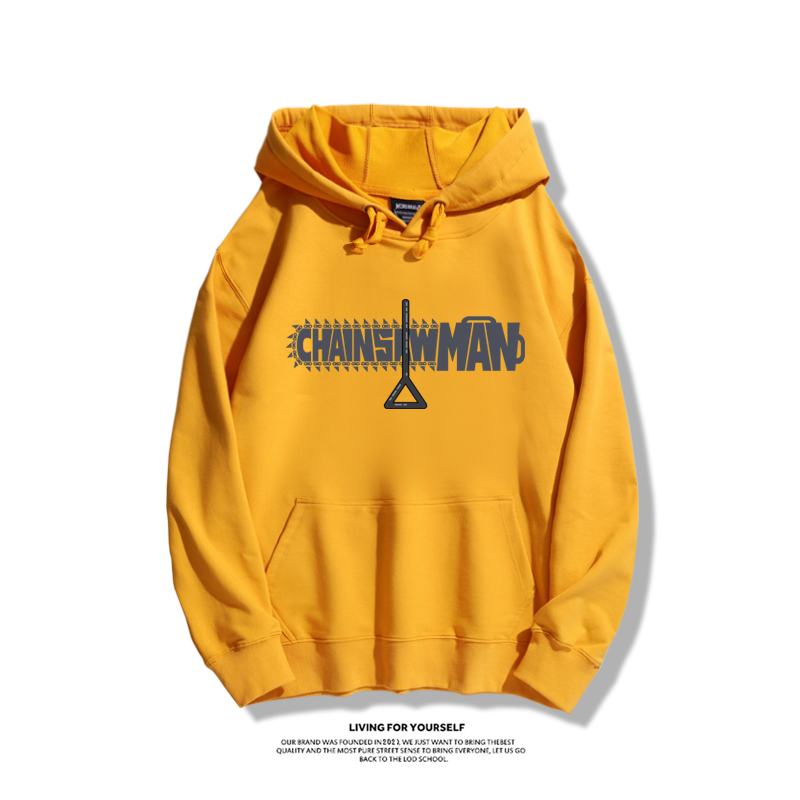 鏈鋸人新款 親子情侶男女款連帽衛衣