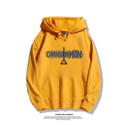 鏈鋸人新款 親子情侶男女款連帽衛衣