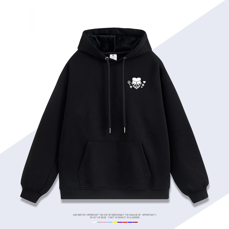 jojo的奇妙冒險 聯名衛衣2025秋冬新款 親子情侶裝連帽衛衣