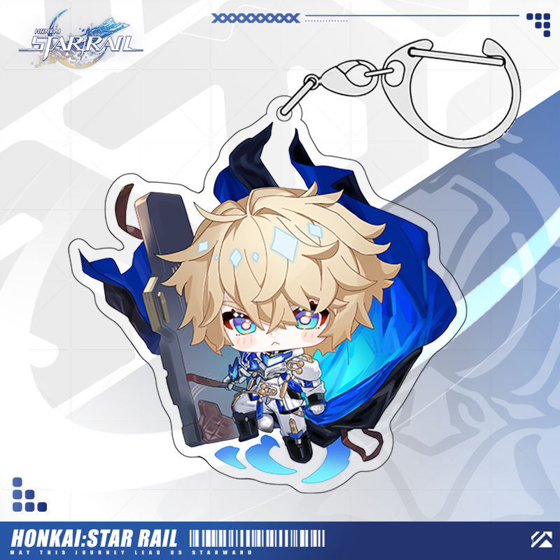 崩壞星穹鐵道愛莉希雅彥卿希露瓦景元白露姬子亞克力鑰匙扣掛飾【單買三件起送】