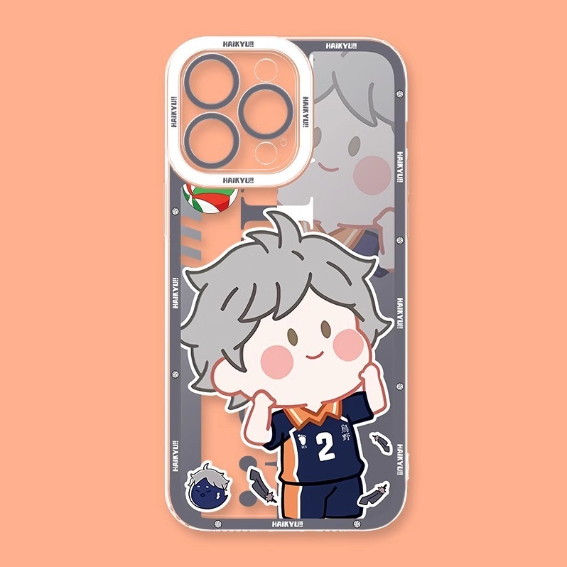 排球少年天使眼透明防摔軟殼