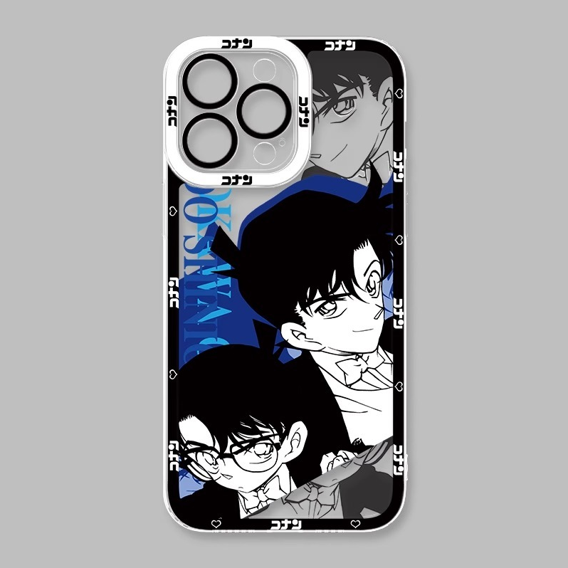 蘋果 系列名偵探柯南天使眼透明防摔軟殼