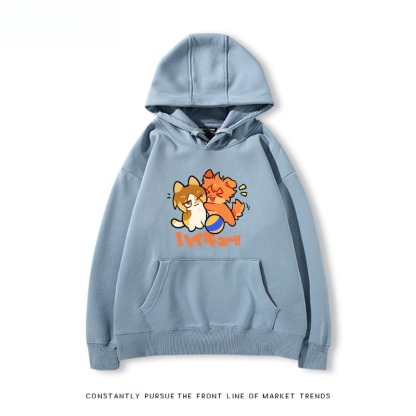 排球少年 聯名衛衣2026秋冬新款 親子情侶連帽衛衣