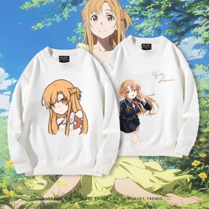 刀劍神域 聯名親子情侶裝 圓領長袖