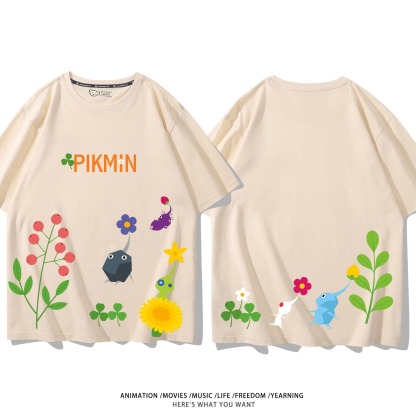 皮克敏PIKMIN4 印花短袖T恤
