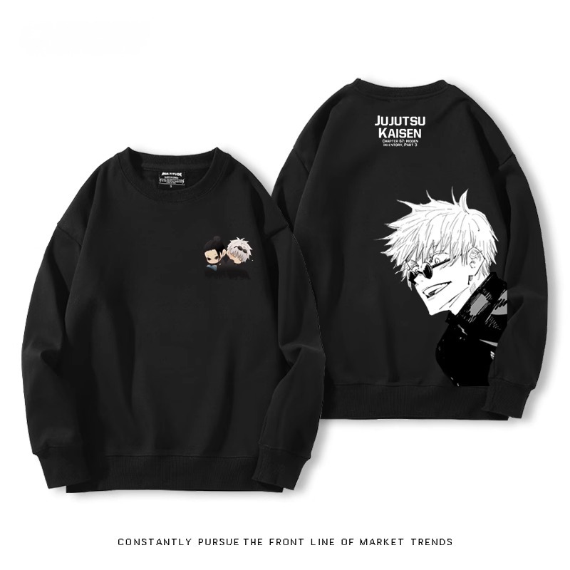 【預售2.25號發貨】鏈鋸人聯名衛衣2024秋冬新款親子情侶裝薄絨款連帽衛衣