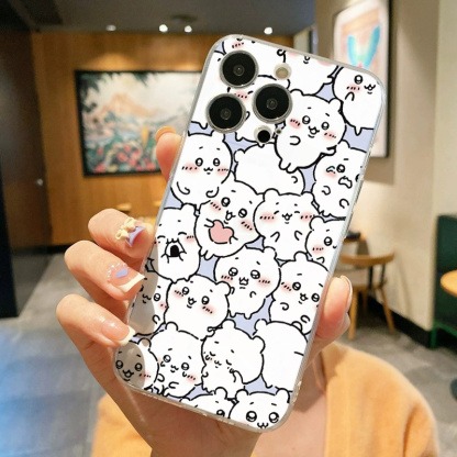 蘋果 系列chiikawa 透明防摔軟殼