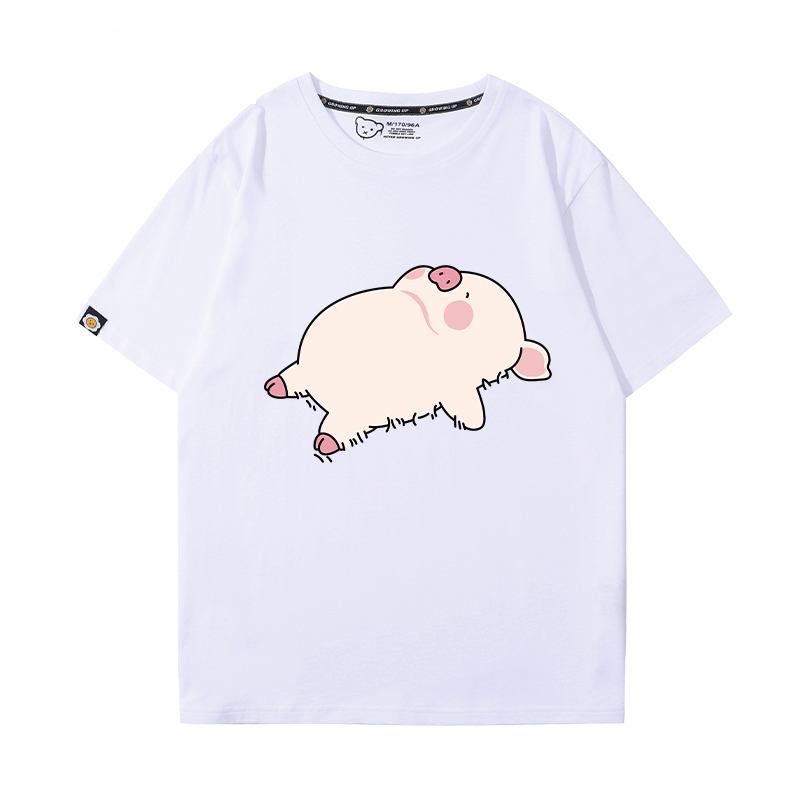 lulu豬 2024親子情侶男女同款 T恤