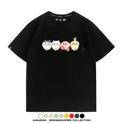 【特價商品！！】 Chiikawa 2025親子情侶男女同款 短T 【折扣買兩件第三件全減免！買二送一 ！買五送二！兩件起送】