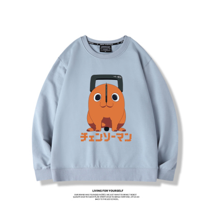 鏈鋸人波奇塔2023親子情侶裝 圓領長袖