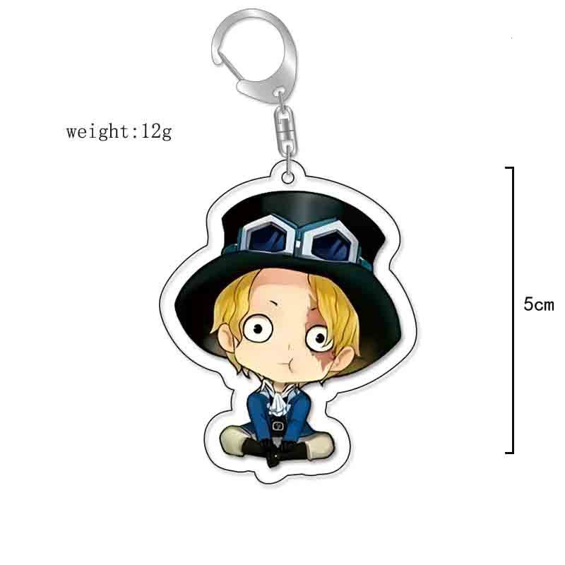 航海王草帽團路飛索隆喬巴羅賓亞力克鑰匙扣 掛飾【單買三件起送】