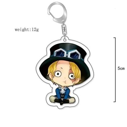 航海王草帽團路飛索隆喬巴羅賓亞力克鑰匙扣 掛飾【單買三件起送】