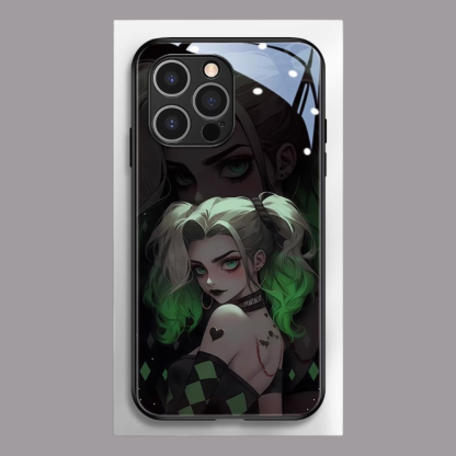 小丑女新款高清全包防摔玻璃殼