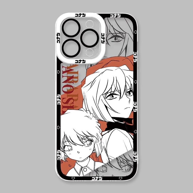 蘋果 系列名偵探柯南天使眼透明防摔軟殼