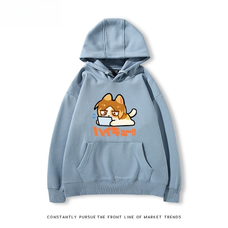 排球少年 聯名衛衣2026秋冬新款 親子情侶連帽衛衣