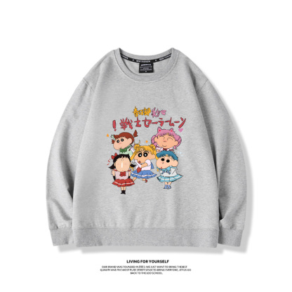 蠟筆小新聯名美少女戰士2023親子情侶裝 圓領長袖