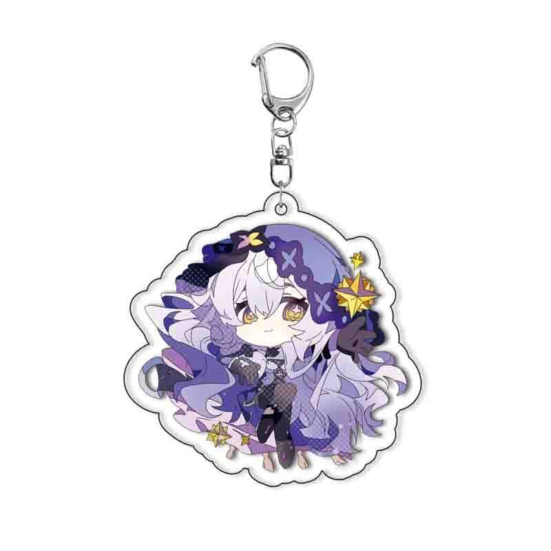 崩壞星穹鐵道愛莉希雅亞克力鑰匙扣掛飾遊戲周邊銀狼景元 白露【單買三件起送】