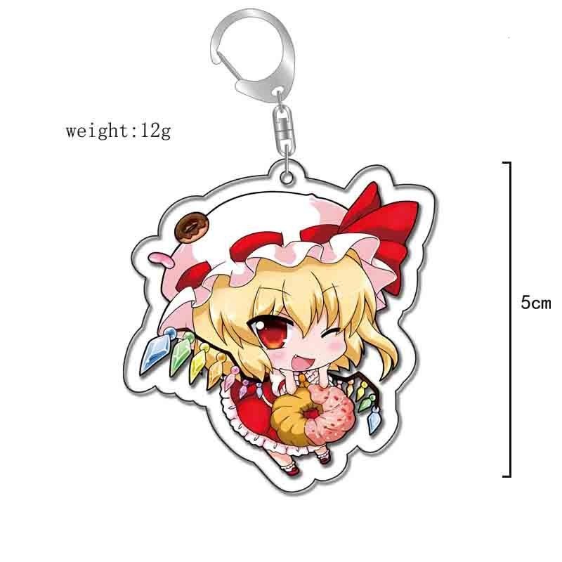 東方Project博麗靈夢神玉霧雨魔理八雲紫沙亞克力鑰匙扣周邊掛飾【單買三件起送】