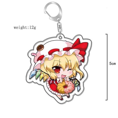 東方Project博麗靈夢神玉霧雨魔理八雲紫沙亞克力鑰匙扣周邊掛飾【單買三件起送】