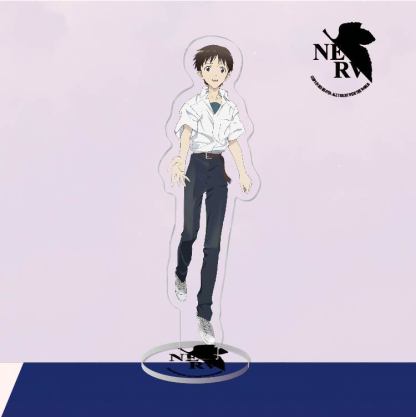 福音EVA綾波麗立牌動漫周邊亞克力鑰匙扣明日香真希波碇真嗣渚薰掛飾【單買三件起送】