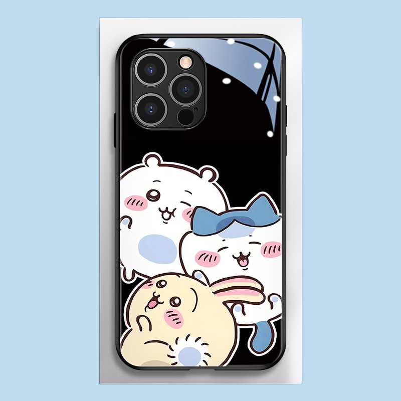 吉伊卡哇新款高清全包防摔玻璃殼