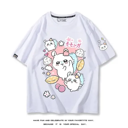 【特價商品！！】 Chiikawa 2025親子情侶男女同款 短T 【折扣買兩件第三件全減免！買二送一 ！買五送二！兩件起送】