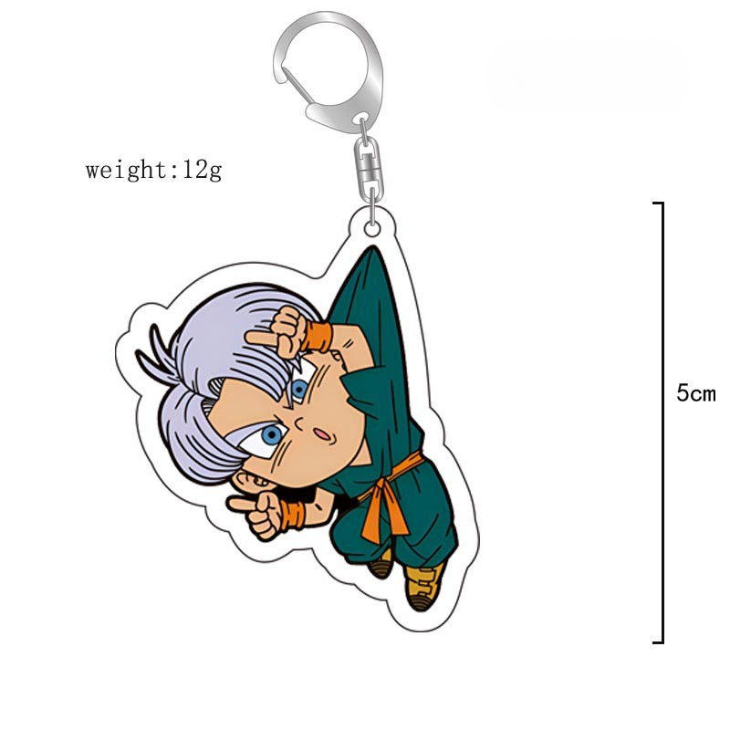 七龍珠孫悟空悟飯超級賽亞人魔笛貝吉塔18號比魯斯亞克力鑰匙扣 掛飾【單買三件起送】