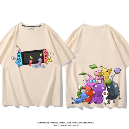 皮克敏PIKMIN4 印花短袖T恤