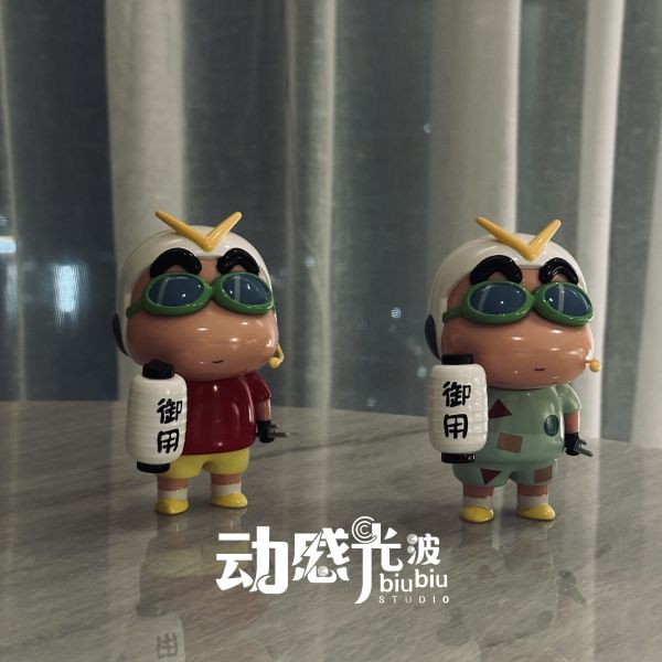 【預購】動感光波工作室 戰鬥小新 sofubi
