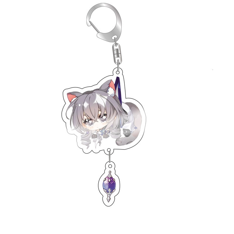 崩壞星穹鐵道愛莉希雅彥卿希露瓦景元白露姬子亞克力鑰匙扣掛飾【單買三件起送】