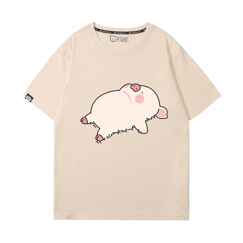 lulu豬 2024親子情侶男女同款 T恤