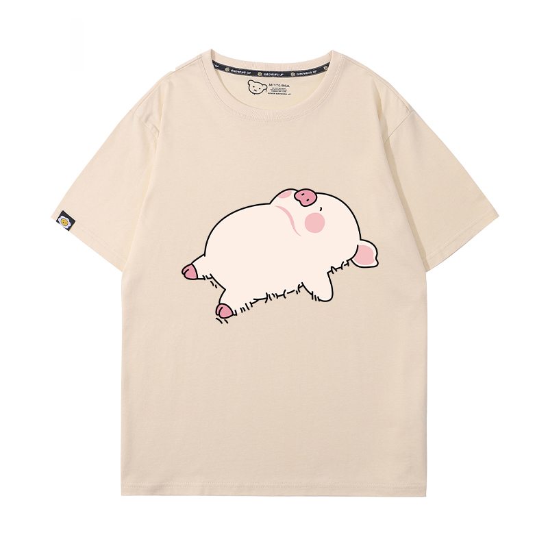 lulu豬 2024親子情侶男女同款 T恤