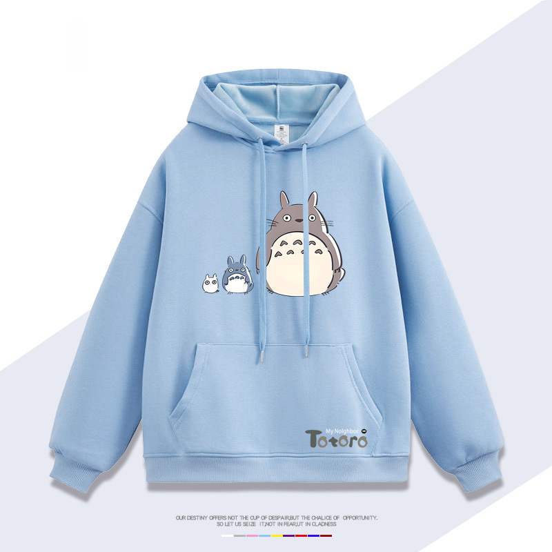 龍貓 聯名衛衣2025秋冬新款 親子情侶裝連帽衛衣