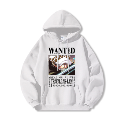 航海王 聯名衛衣2024秋冬新款親子情侶裝薄絨款連帽衛衣