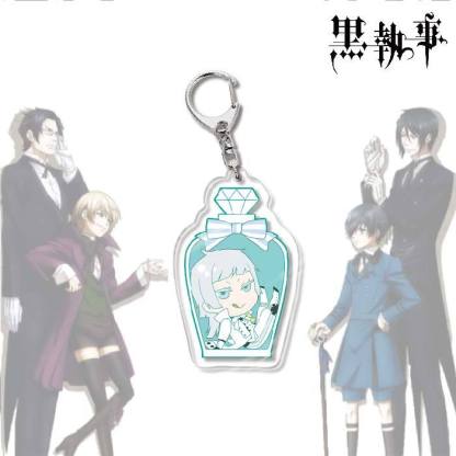 黑執事塞巴斯蒂安夏爾亞克力鑰匙扣掛飾【單買三件起送】
