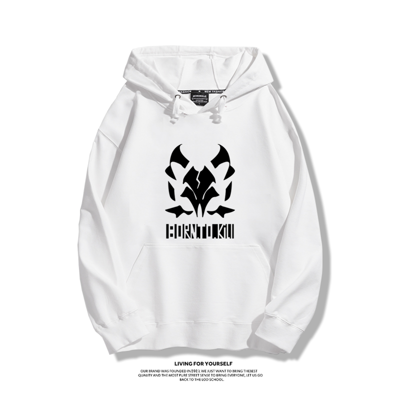 蔚藍檔案聯名衛衣2023秋冬新款親子情侶裝薄絨款連帽衛衣