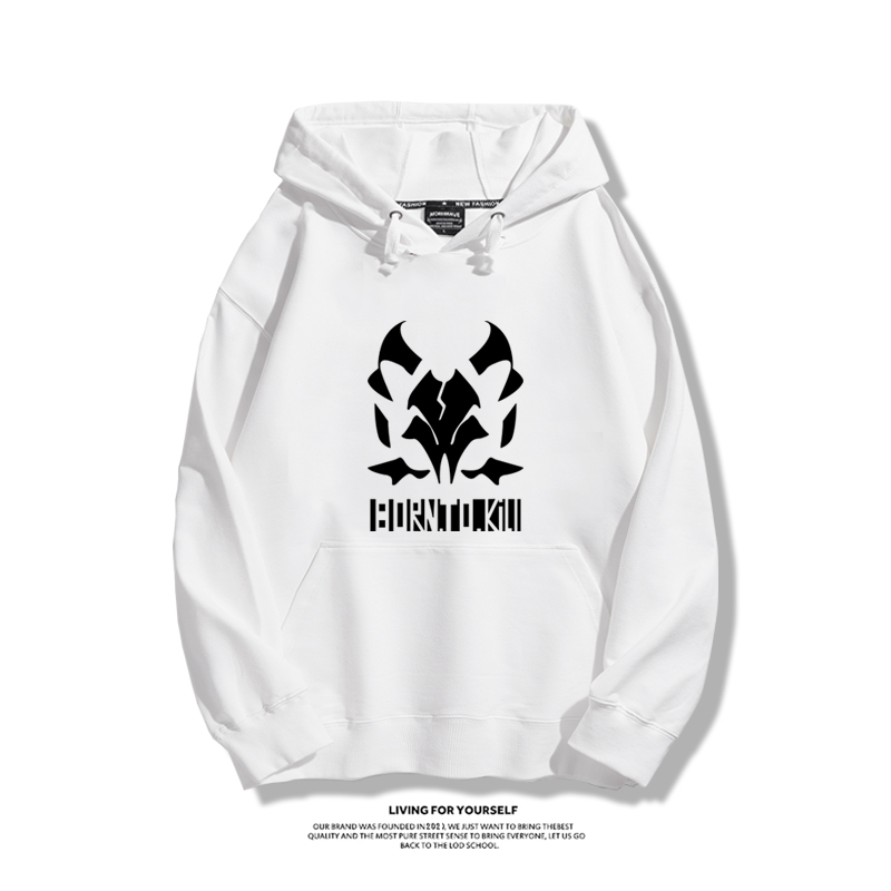 蔚藍檔案聯名衛衣2023秋冬新款親子情侶裝薄絨款連帽衛衣