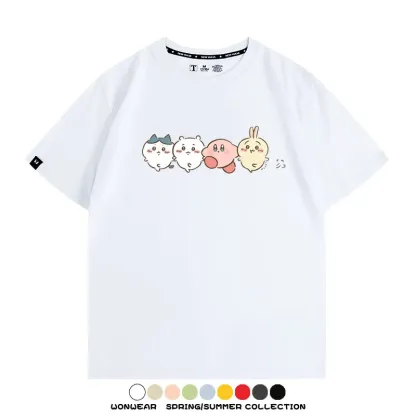 【特價商品！！】 Chiikawa 2025親子情侶男女同款 短T 【折扣買兩件第三件全減免！買二送一 ！買五送二！兩件起送】