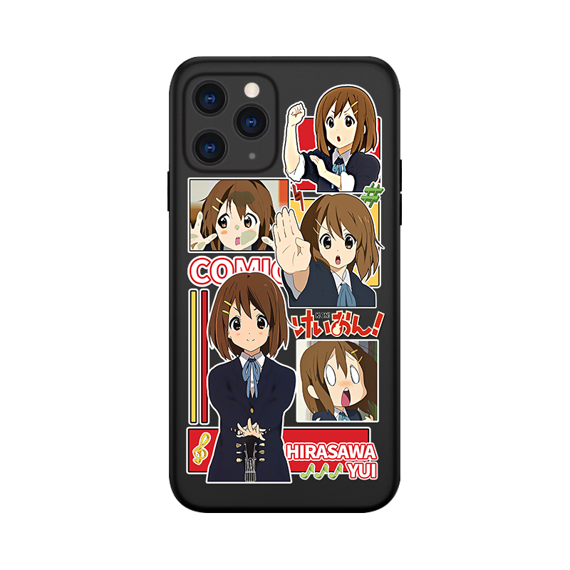 蘋果 系列輕音少女 天使眼透明防摔軟殼