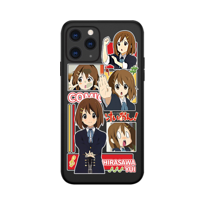 蘋果 系列輕音少女 天使眼透明防摔軟殼