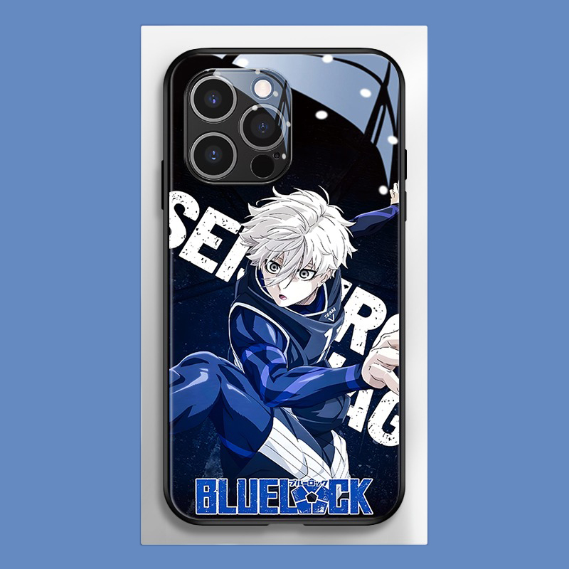 藍色監獄新款高清全包防摔玻璃殼