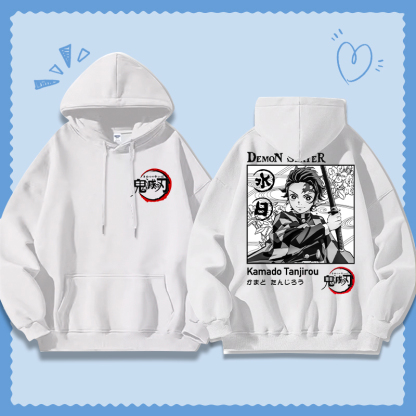 鬼滅之刃 聯名衛衣2025秋冬新款寬鬆連帽衛衣