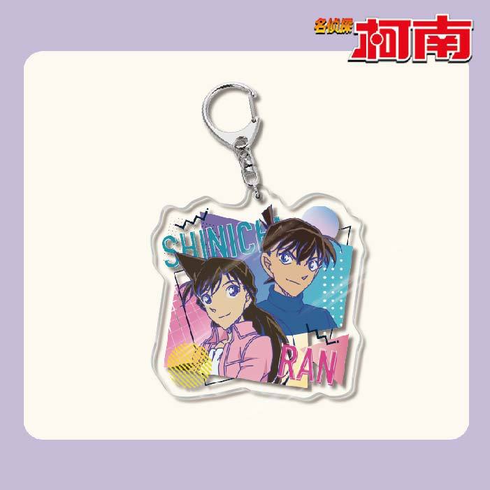 名偵探柯南周邊 灰原哀基德赤井秀一安室透世良真純亞克力鑰匙扣掛飾【單買三件起送】