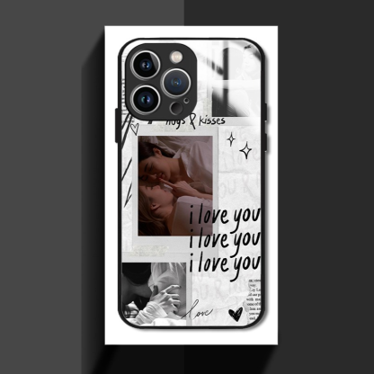 LINGORM 新款高清全包防摔玻璃殼