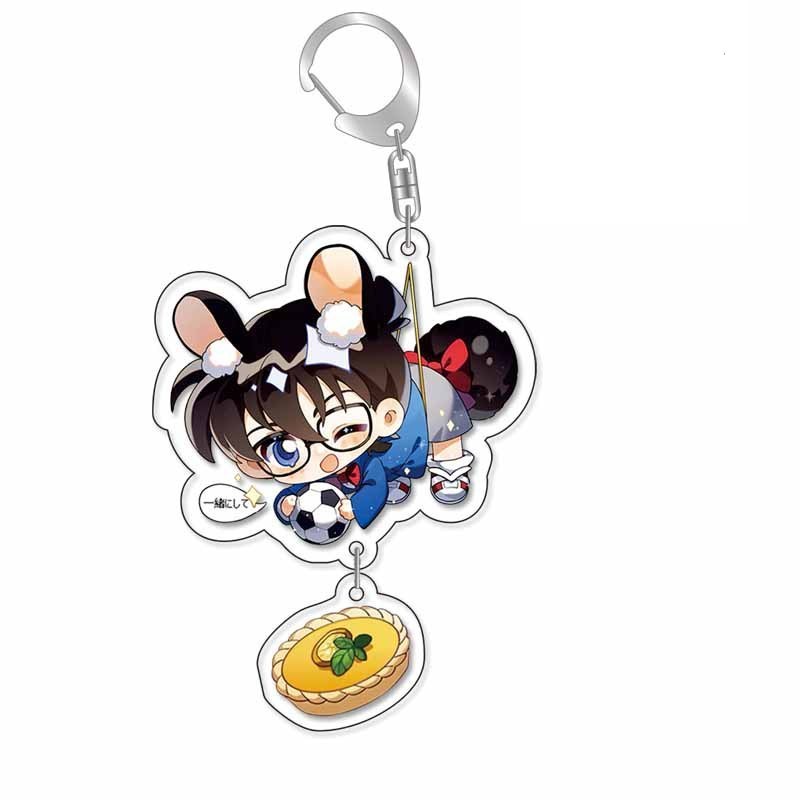 名偵探柯南周邊掛件鑰匙扣怪盜基德工藤新一安室赤井秀一掛飾【單買三件起送】