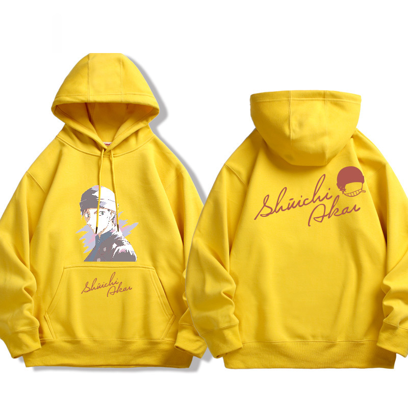 名偵探柯南 2024秋冬新款親子情侶裝薄絨款連帽衛衣