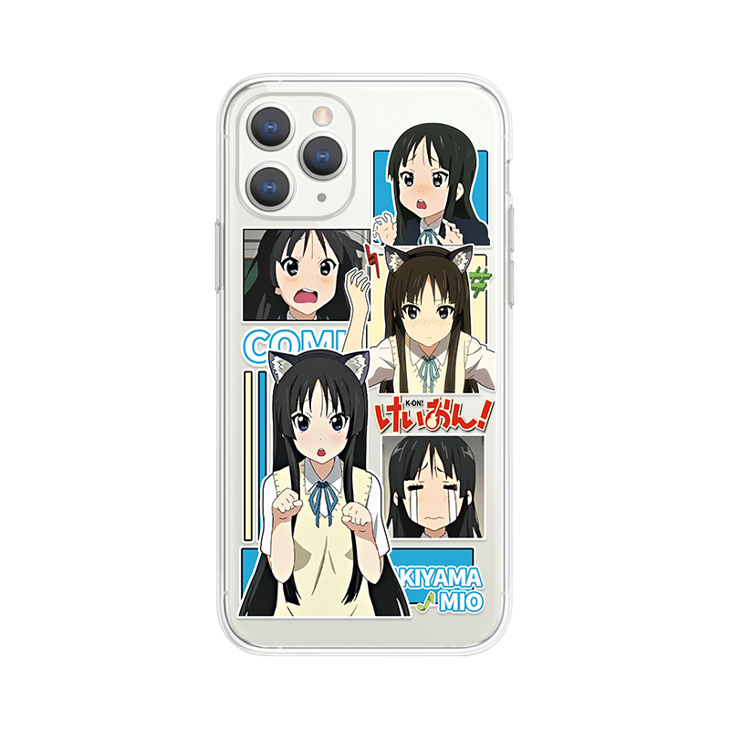 蘋果 系列輕音少女 天使眼透明防摔軟殼